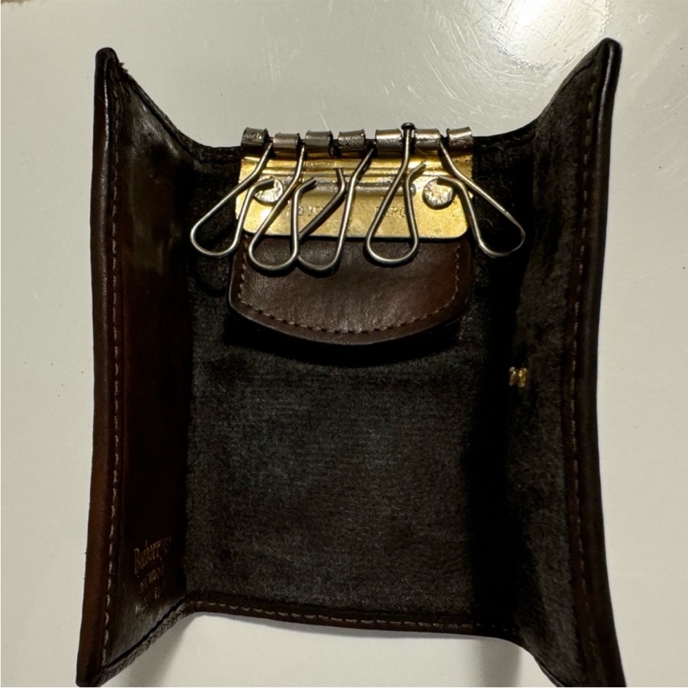 Vintage Burberry Keyholder in Classic Check with Dust Cover - Picture 9 of 9